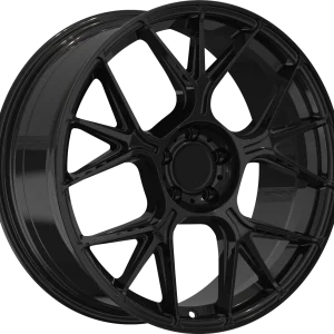 YKW Replicas – MR4 – Black – 18″x8″ 30mm – All weather Wheels – RW150032